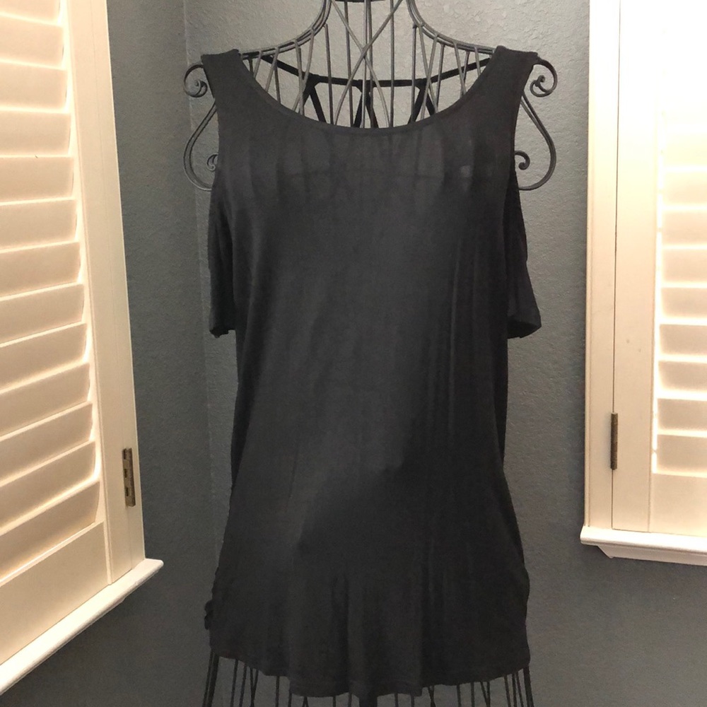 Unique Black TShirt by She and Sky